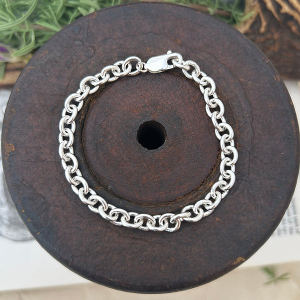 Zoë Ace Metal Heavy Handmade Cable Chain Bracelet